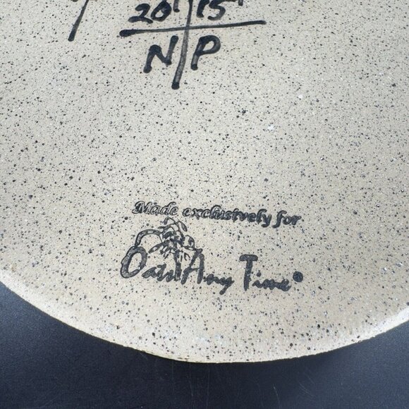 2015 Peastly Pottery Hand Made Pottery Dish Bowl Stoneware Speckled With Berries - Picture 5 of 15